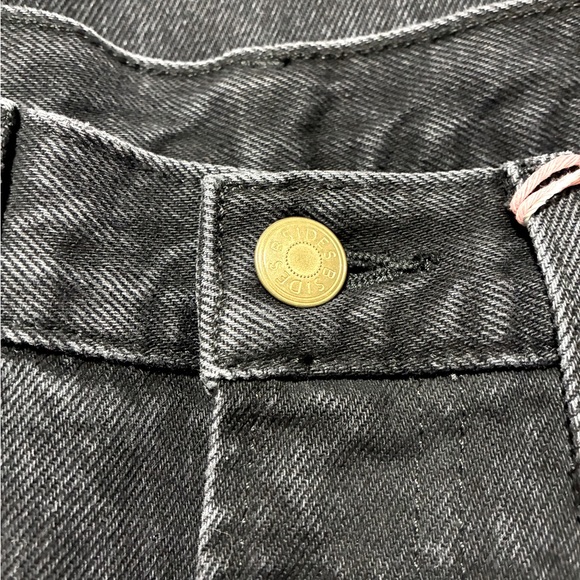 B Sides Women’s “Louis High Straight - Black Stone Wash” Jeans - Picture 8 of 8